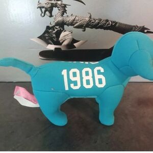 Vintage Victoria's Secret Plush Puppies PINK 1986 Blue Dog